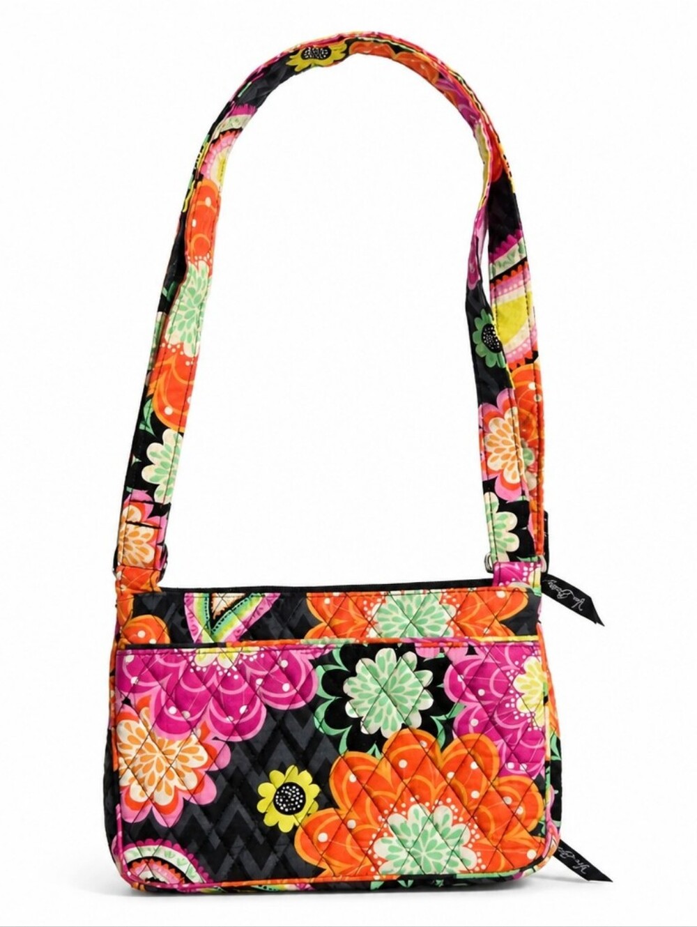 Vera Bradley Ziggy Zinnia Crossbody Bag & Matching Wallet Set - Retired - Picture 3 of 14
